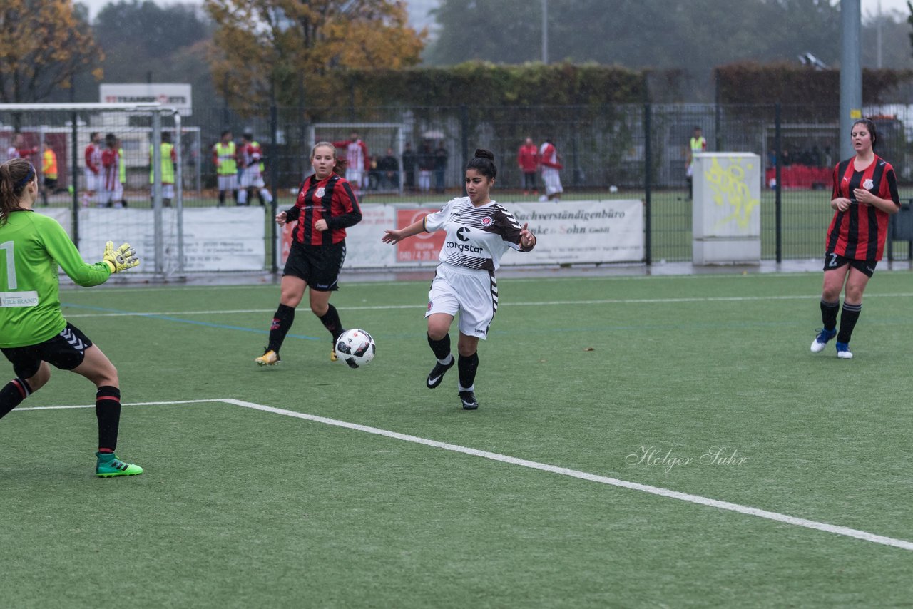 Bild 101 - B-Juniorinnen FC St.Pauli . Braedstrup IF : Ergebnis: 4:1